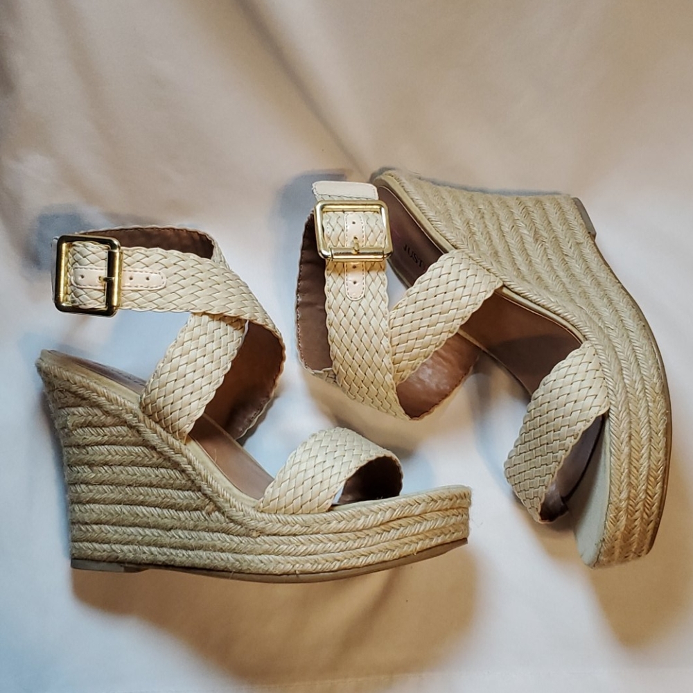 Just Fab Breeze Platform Sandal Size 8.5